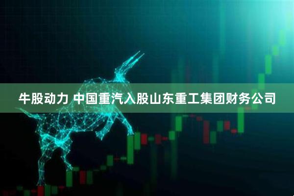 牛股动力 中国重汽入股山东重工集团财务公司